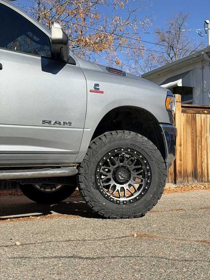 Lock Off-Road Charcoal Combat Wheel on 2024 RAM 2500