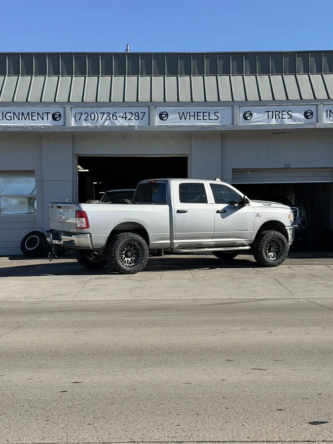 2024 RAM 2500 Lock Off-Road Combat Charcoal Custom Wheels