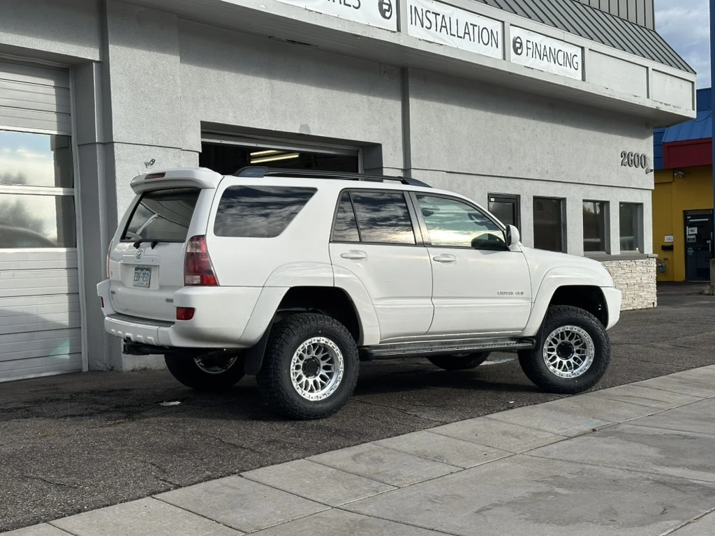 2009 Toyota 4Runner with Polished Silver Lock Off-Road Combat Rims