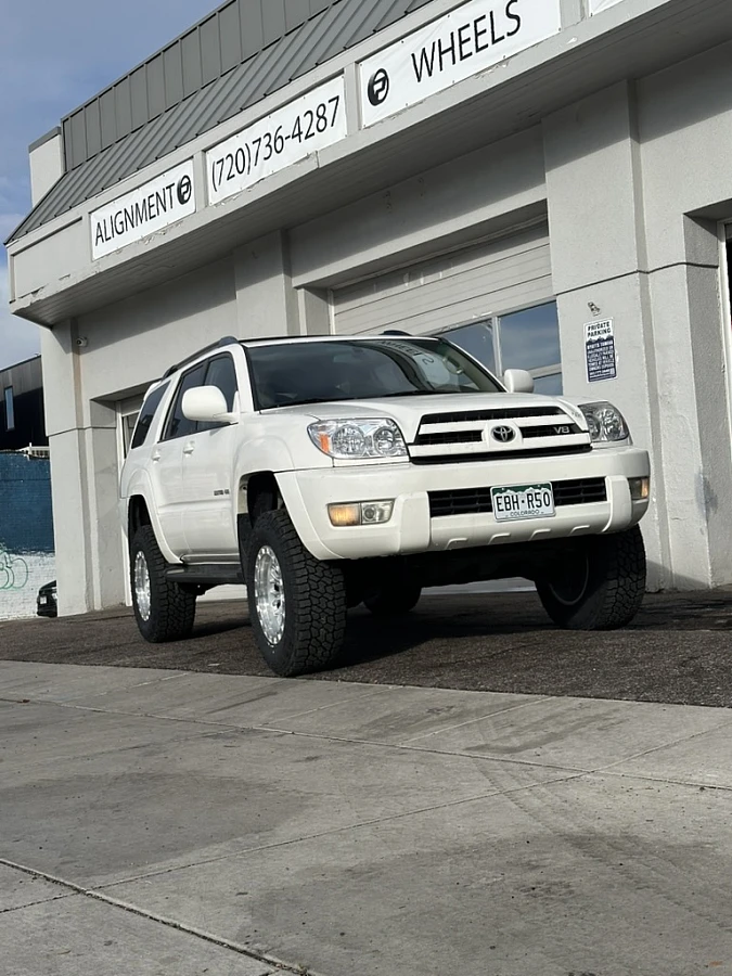 2009 Toyota 4Runner Running Lock Off-Road Combat Polished Silver