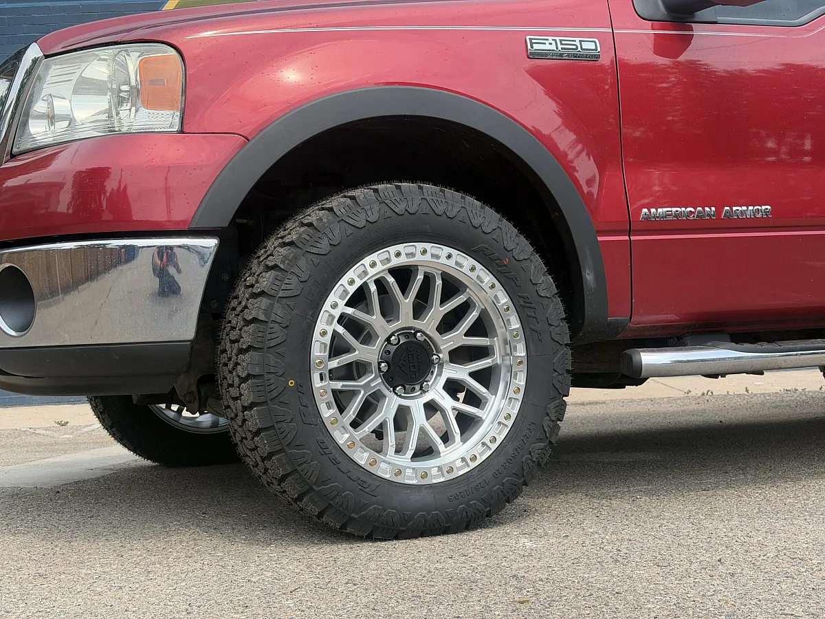 2012 Ford F-150 Lock Off-Road Combat Polished Silver Wheel