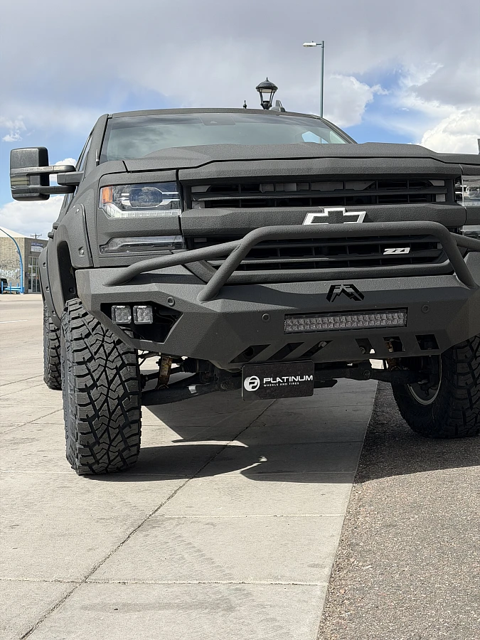 2016 Chevrolet Silverado 1500 Running Lock Off-Road Combat Polished Silver