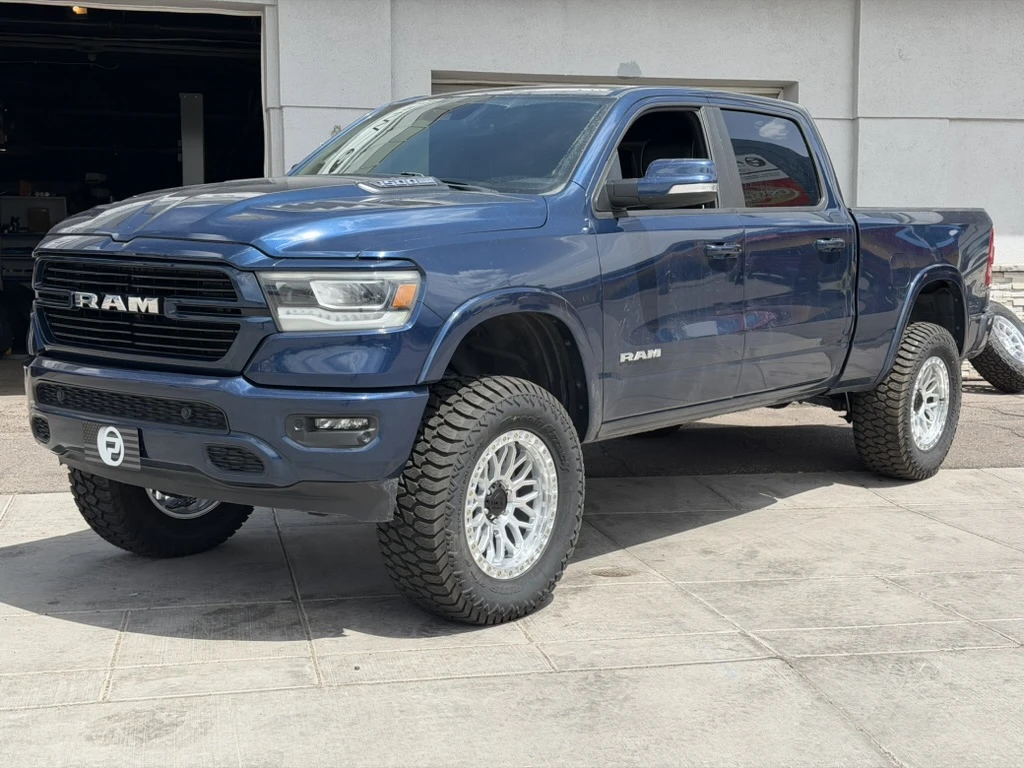 Lock Off-Road Polished Silver Combat Wheel on 2024 RAM 1500