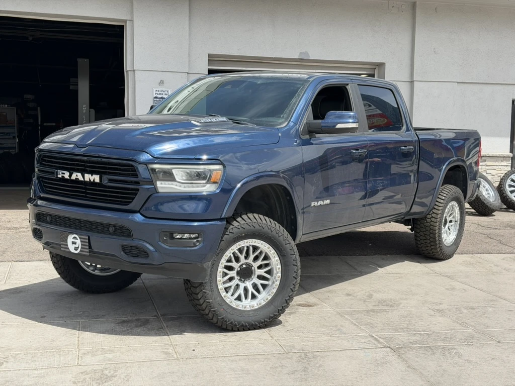 Polished Silver Lock Off-Road Combat Rim on 2024 RAM 1500