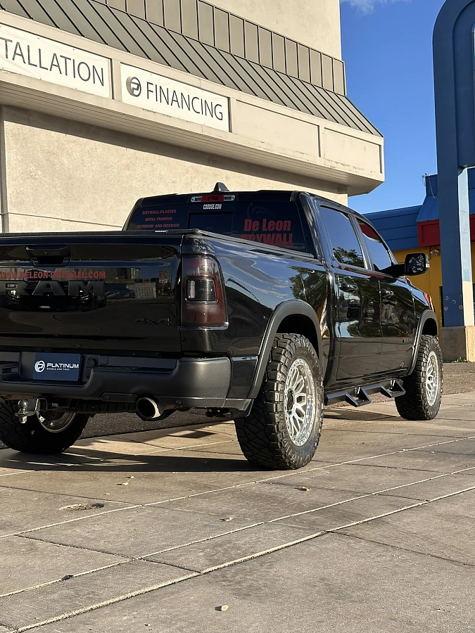 Polished Silver Lock Off-Road Combat on 2025 RAM 1500