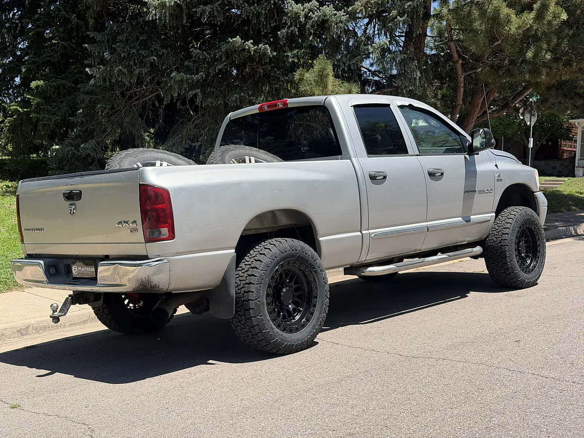 2006 RAM 2500 with Lock Off-Road Commando Black Rims