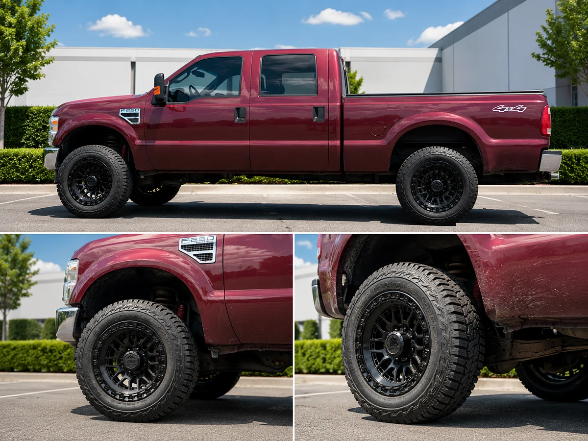 Black Lock Off-Road Commando on 2011 Ford F-250