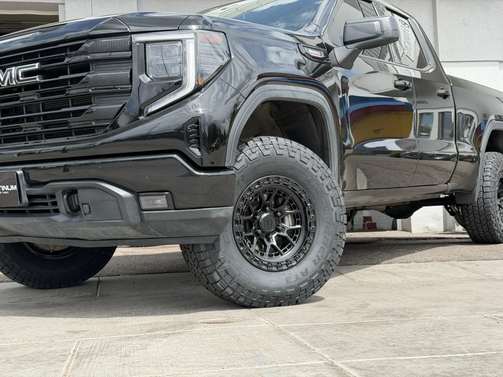 Lock Off-Road Commando Black Aftermarket Wheel on 2025 GMC Sierra 1500