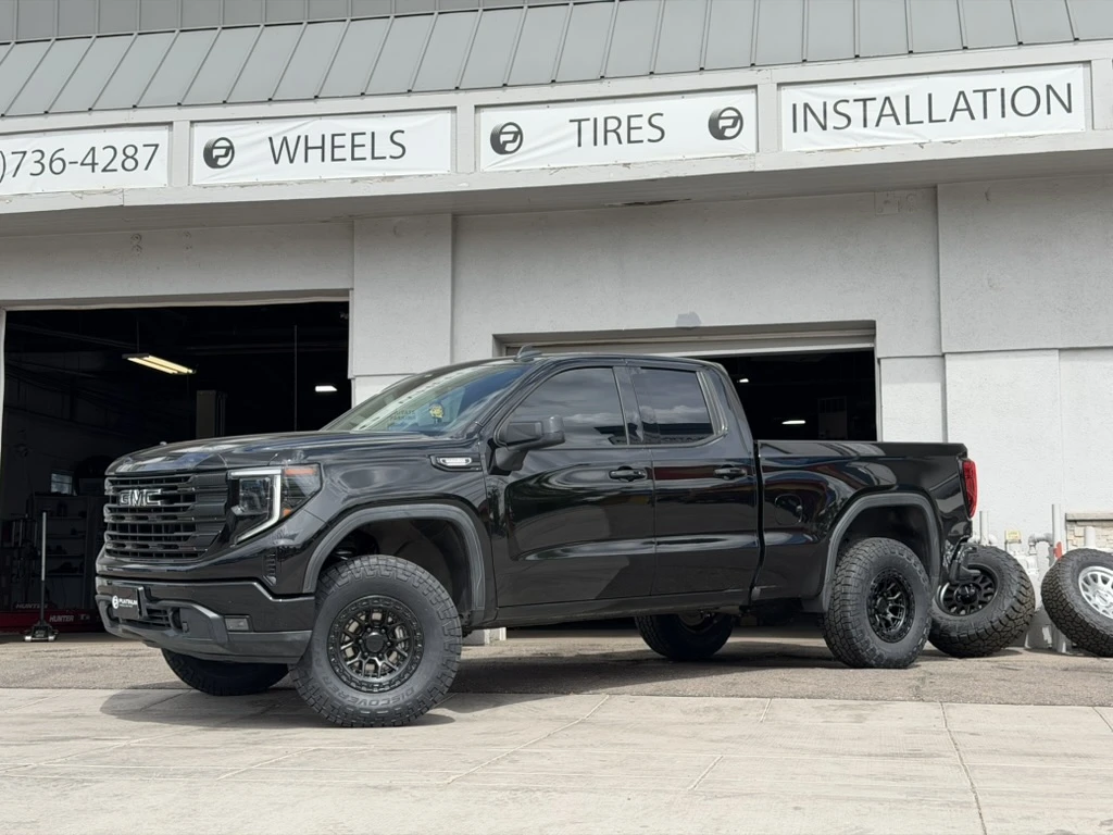 Lock Off-Road Commando Wheels in Black for 2025 GMC Sierra 1500