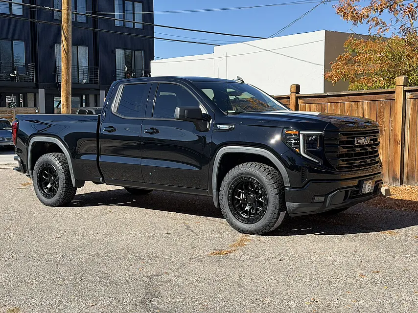 2026 GMC Sierra 1500 with Lock Off-Road Commando Black Wheels