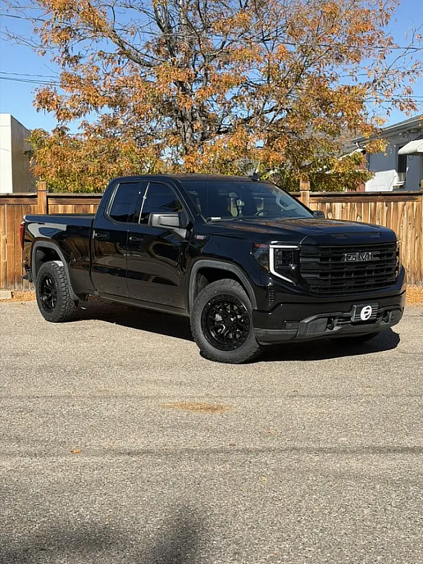 Lock Off-Road Commando Black Aftermarket Wheel on 2026 GMC Sierra 1500