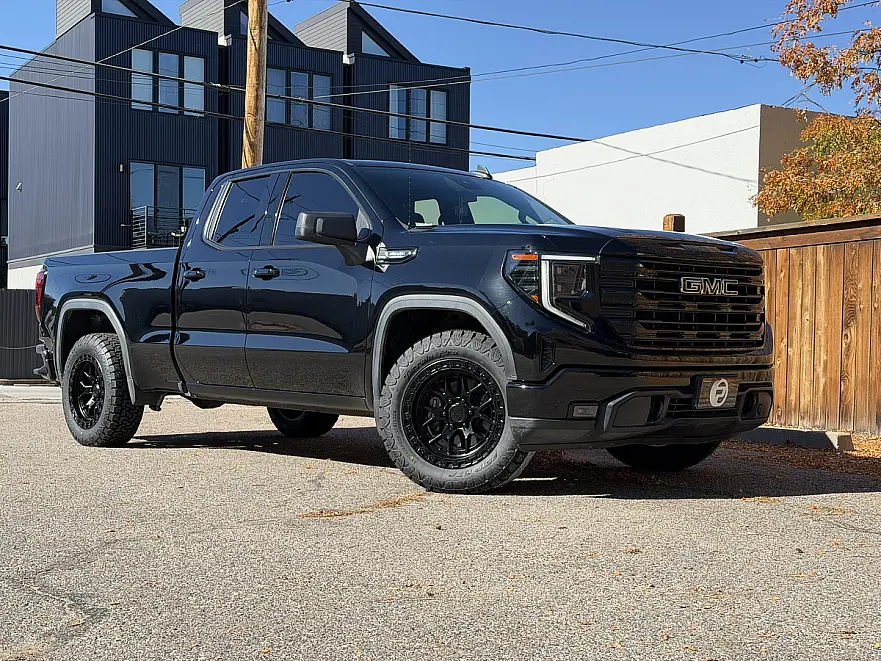 Lock Off-Road Commando Black Rim on 2026 GMC Sierra 1500