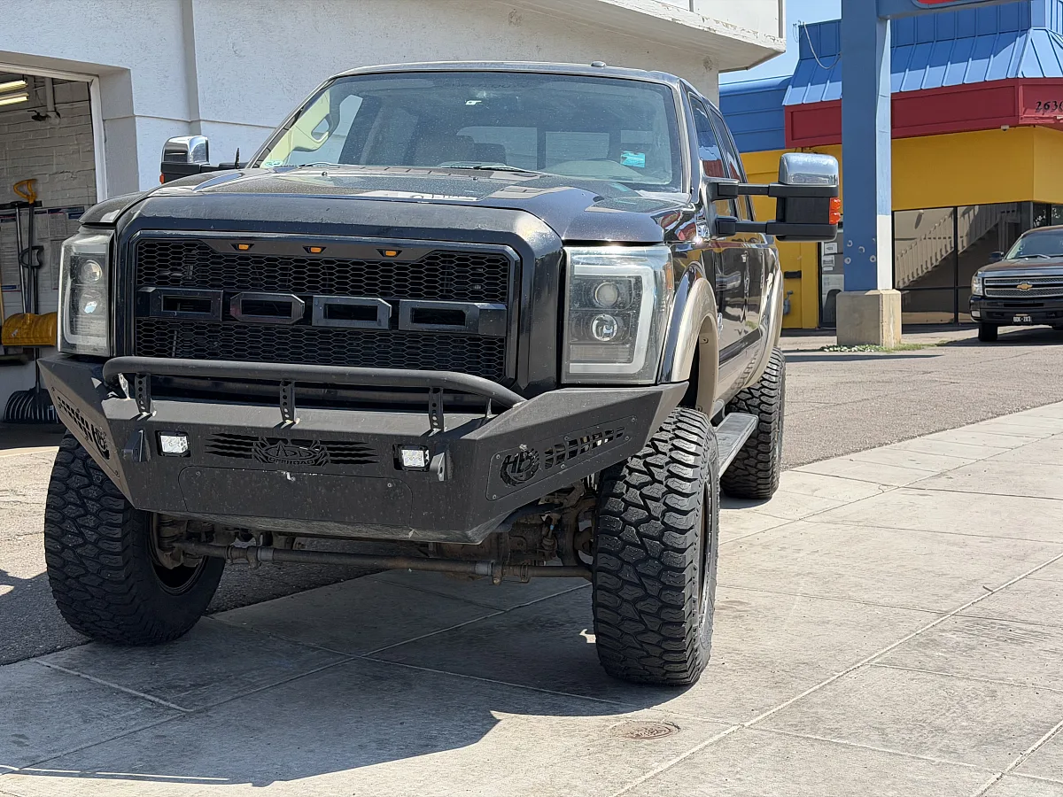 2012 Ford F-250 Running Lock Off-Road Commando Bronze
