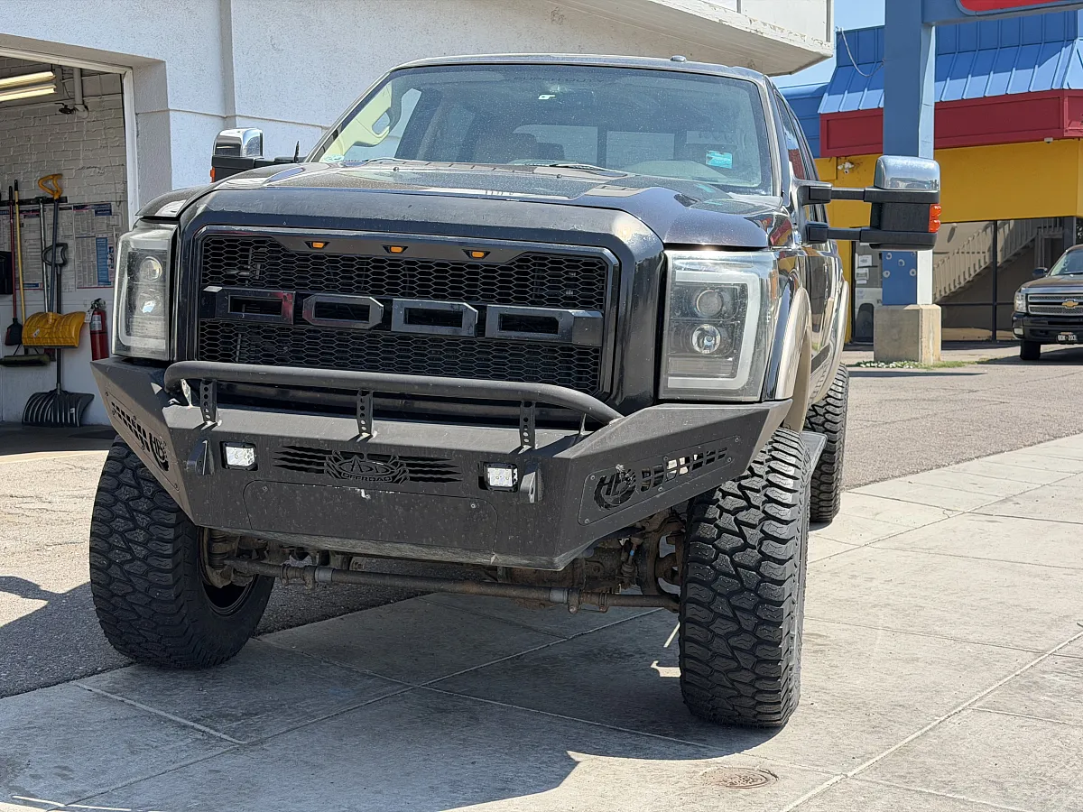 Lock Off-Road Bronze Commando Wheel on 2012 Ford F-250