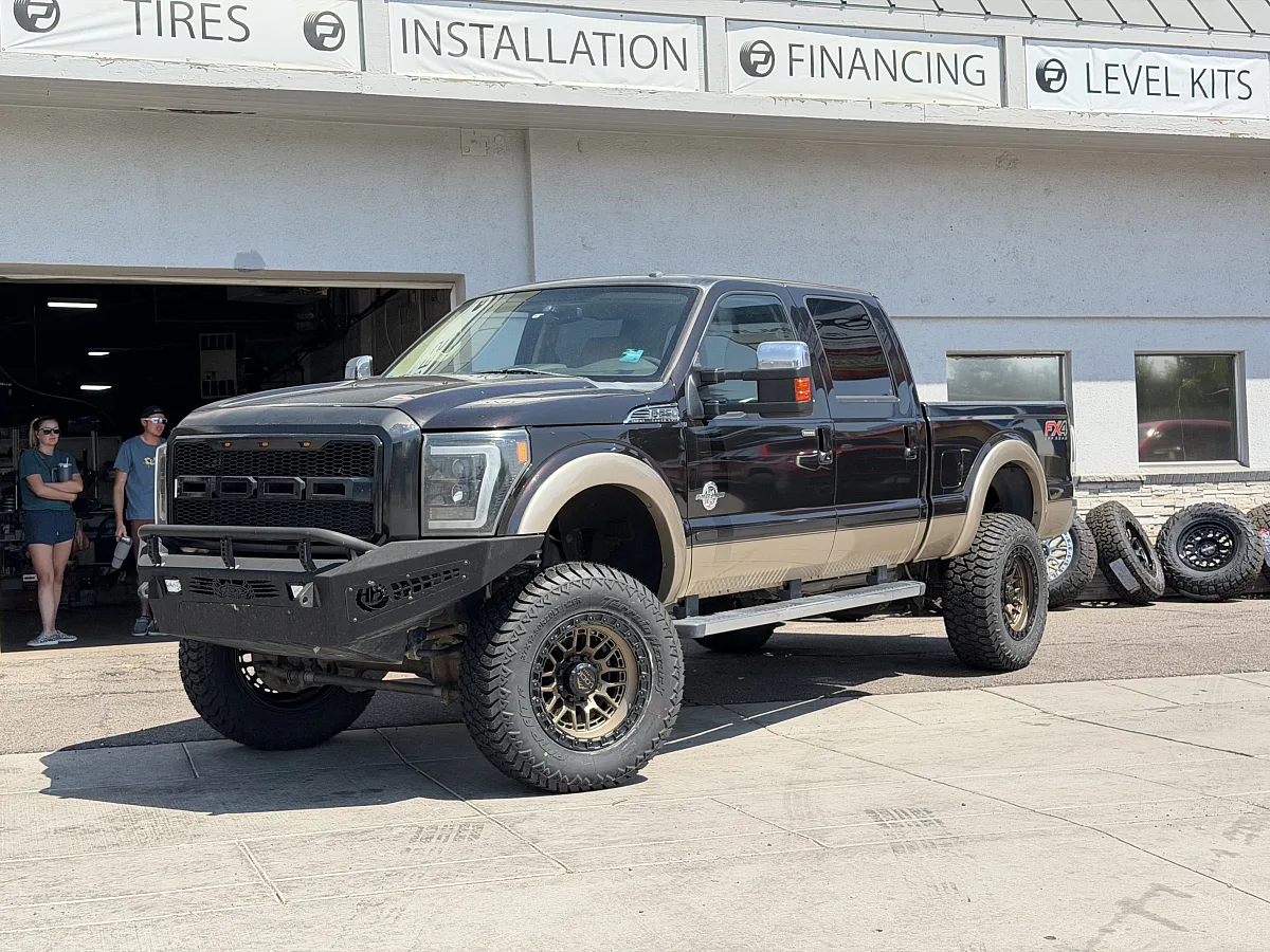 Lock Off-Road Commando Bronze on 2012 Ford F-250