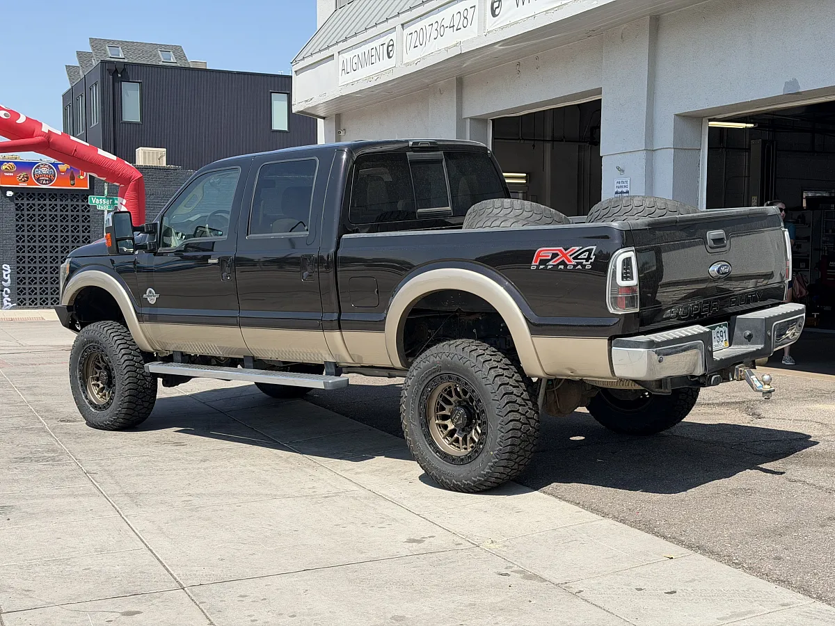 Lock Off-Road Commando Bronze Rim on 2012 Ford F-250