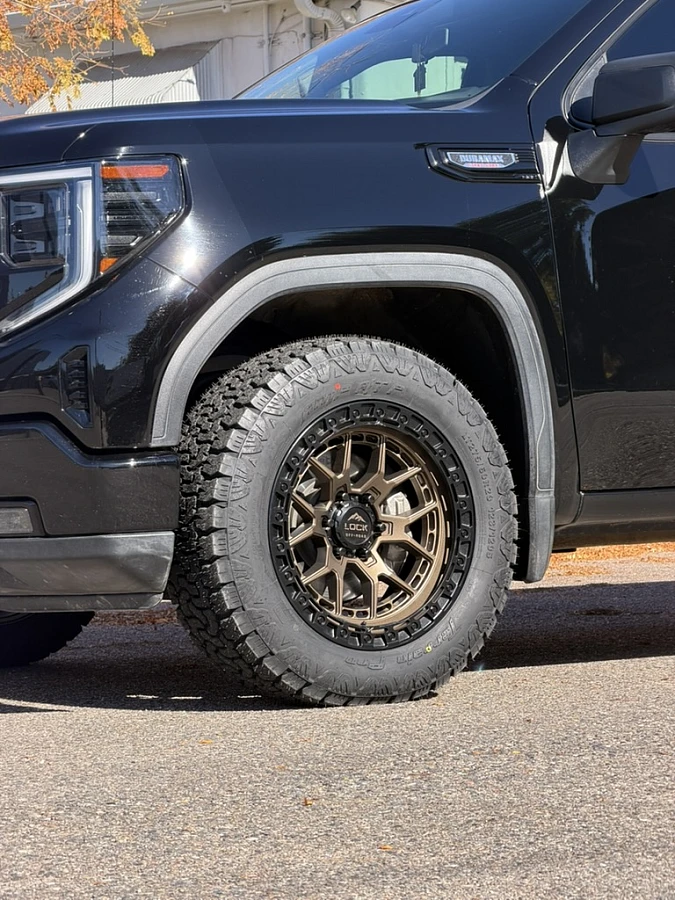 2026 GMC Sierra 1500 with Lock Off-Road Commando Bronze Wheels