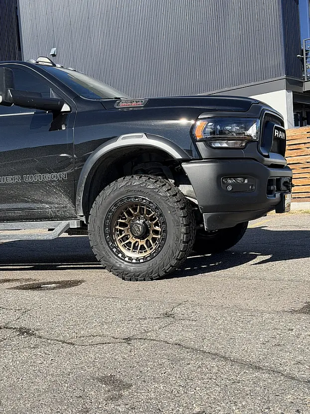 2026 RAM 2500 with Lock Off-Road Commando Bronze Wheels