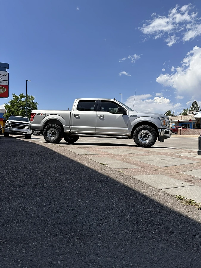 Lock Off-Road Polished Commando Wheel on 2020 Ford F-150