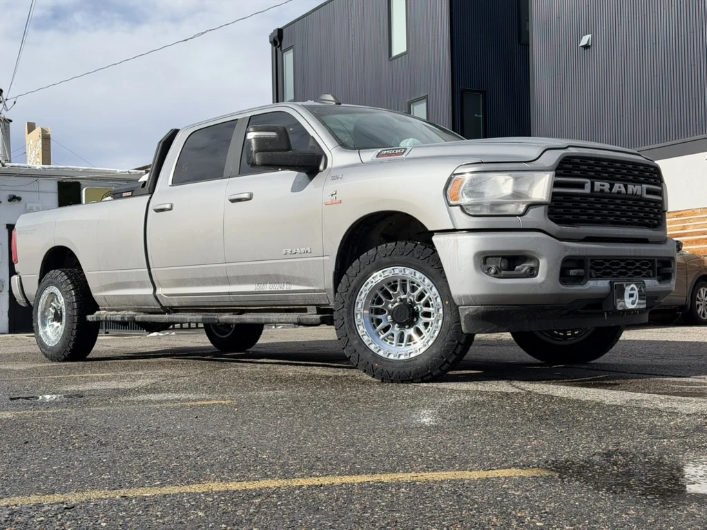 Lock Off-Road Polished Commando Wheel on 2024 RAM 3500
