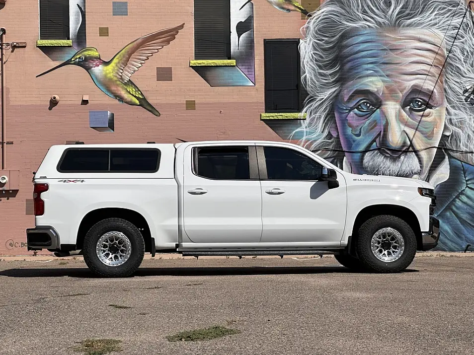 Lock Off-Road Commando Polished on 2025 Chevrolet Silverado 1500