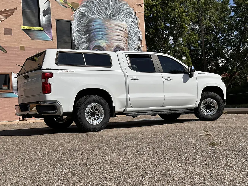 Lock Off-Road Polished Commando Wheel on 2025 Chevrolet Silverado 1500