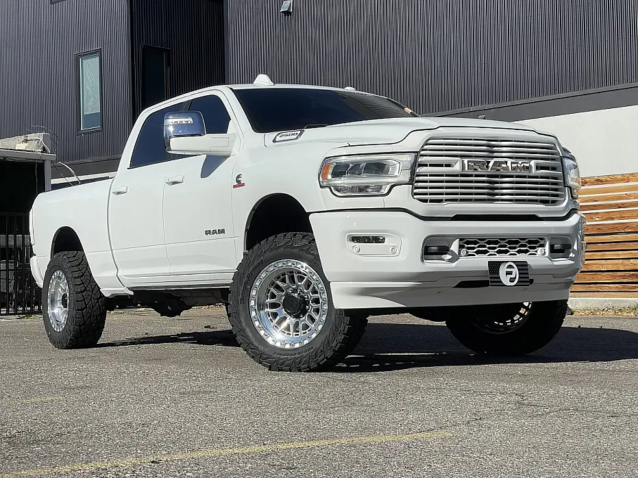 2025 RAM 2500 with Lock Off-Road Commando Polished Rims