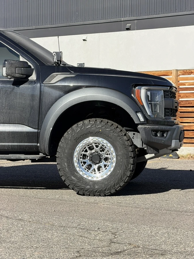 2026 Ford F-150 with Lock Off-Road Commando Polished Rims