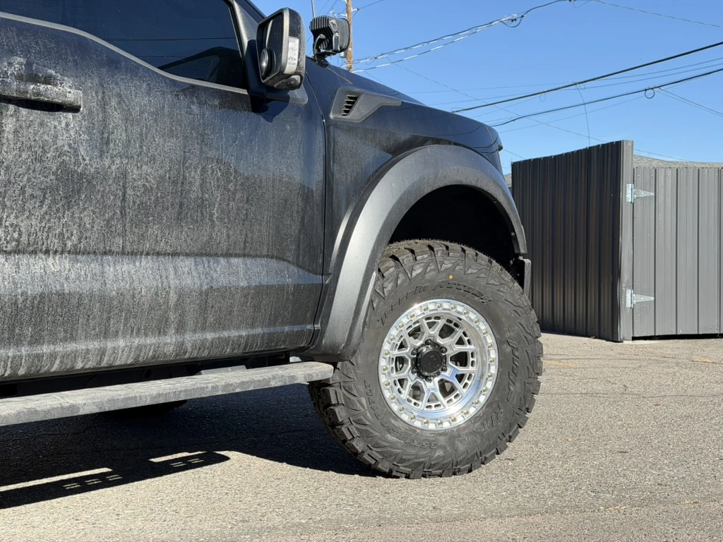 2026 Ford F-150 with Polished Lock Off-Road Commando Rims