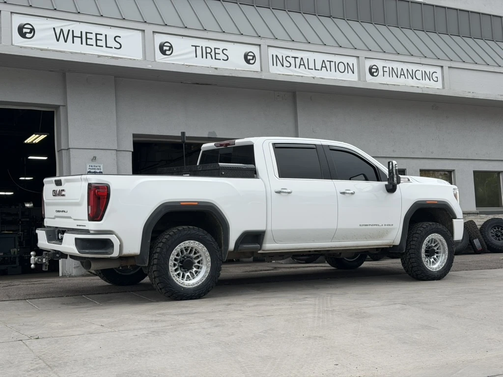 2026 GMC Sierra 2500HD with Lock Off-Road Commando Polished Wheels