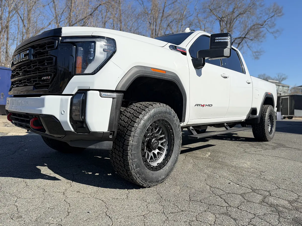 2026 GMC Sierra 2500HD with Lock Off-Road Commando Two Tone Rims