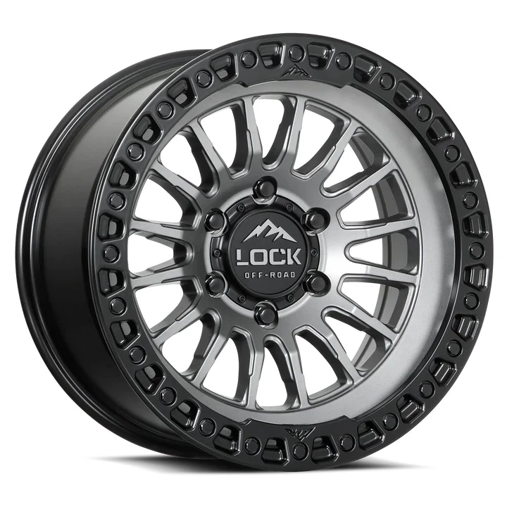 Matte Grey w Matte Black Ring finish