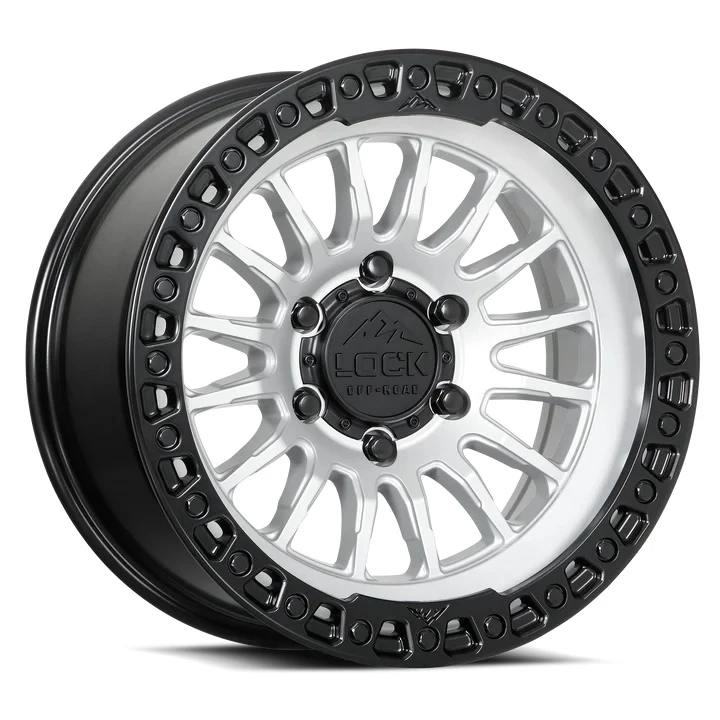 Matte Silver w Matte Black Ring finish