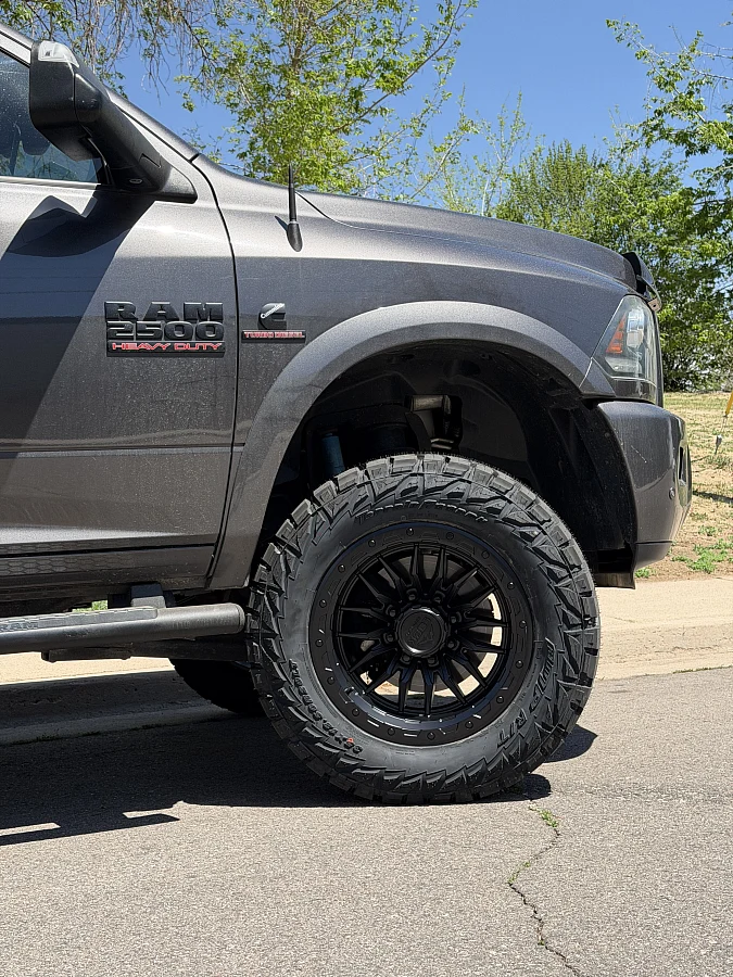 2014 RAM 2500 with Lock Off-Road Krawler Black Wheels