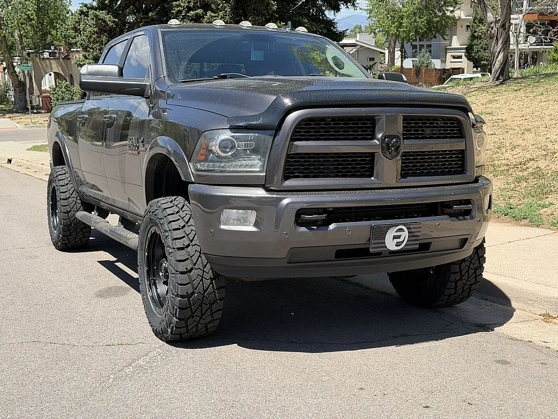 Lock Off-Road Black Krawler Wheel on 2014 RAM 2500