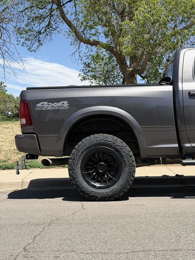 Lock Off-Road Krawler Black Rim on 2014 RAM 2500