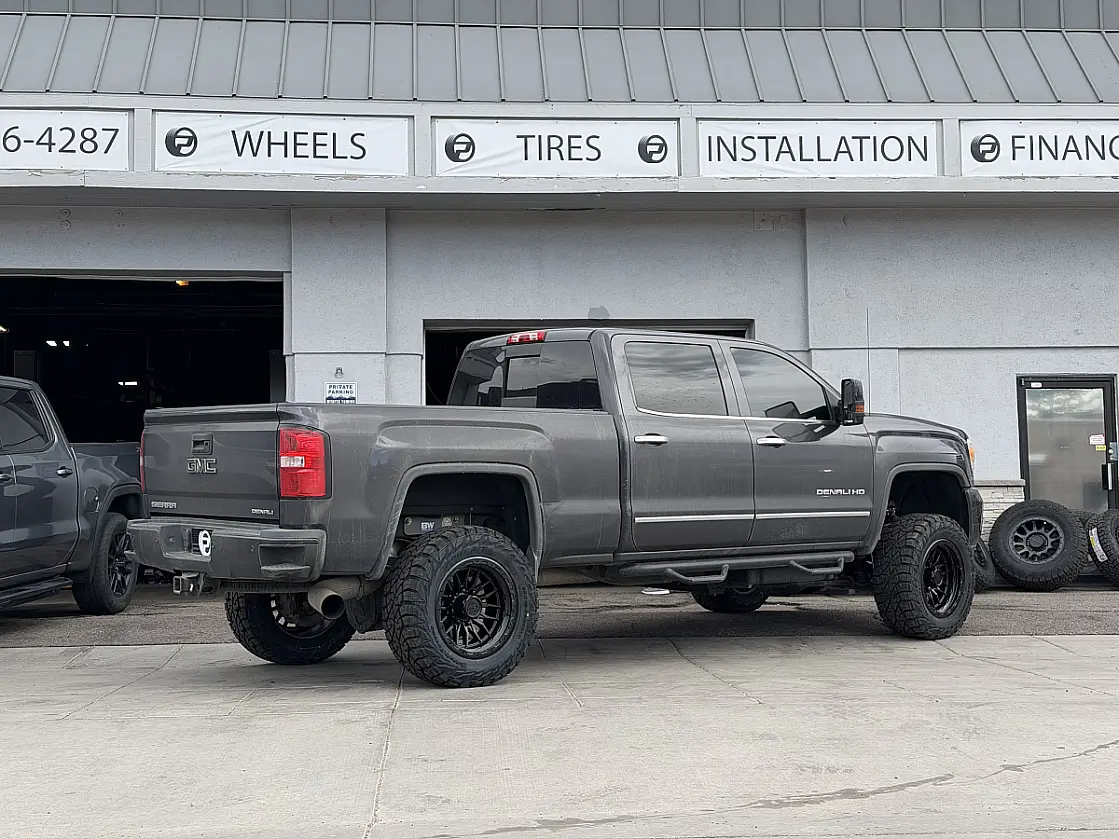 2016 GMC Sierra 2500HD with Lock Off-Road Krawler Black Wheels