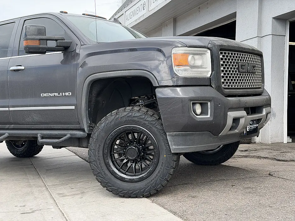 2016 GMC Sierra 2500HD with Black Lock Off-Road Krawler Rims