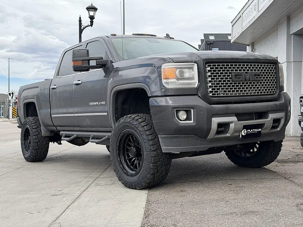 Lock Off-Road Black Krawler Wheel on 2016 GMC Sierra 2500HD