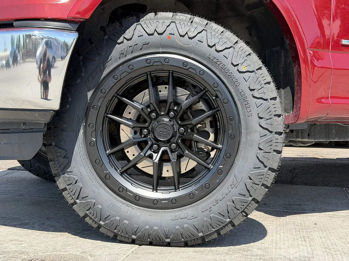 2018 Ford F-150 with Lock Off-Road Krawler Black Wheels