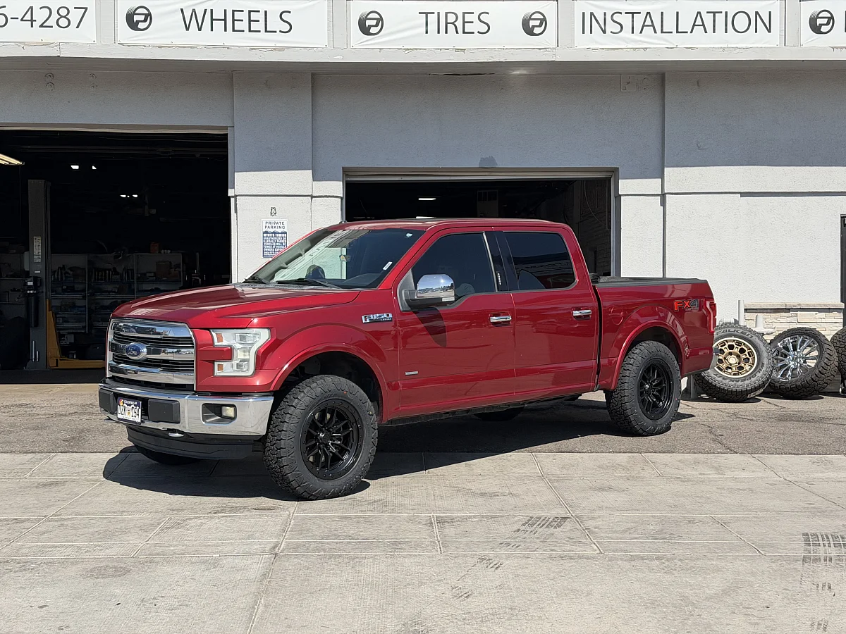 Lock Off-Road Black Krawler Wheel on 2018 Ford F-150