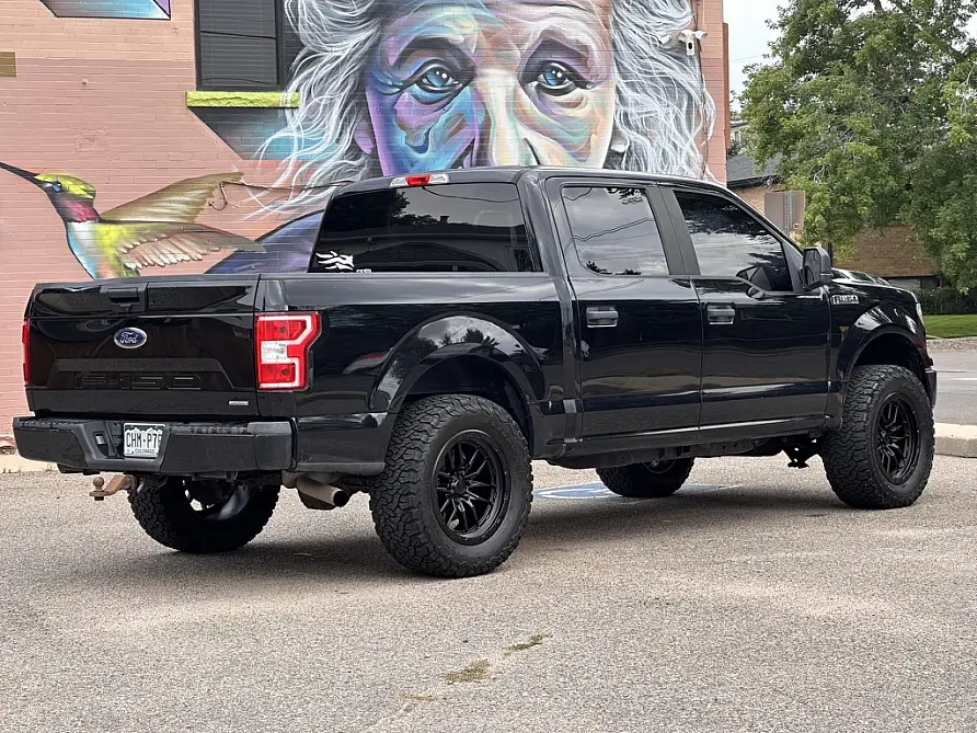Lock Off-Road Krawler Black Rim on 2019 Ford F-150