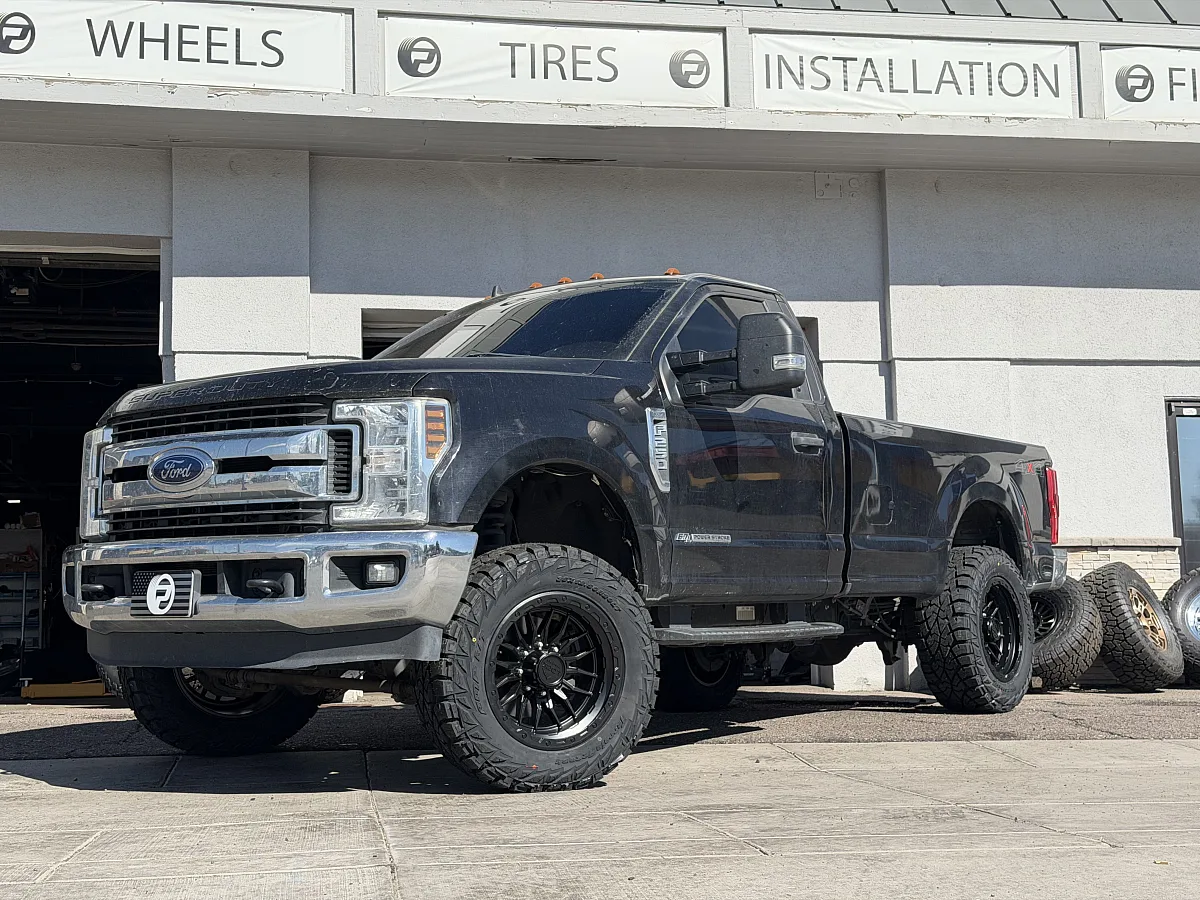 2019 Ford F-250 Lock Off-Road Krawler Black Custom Wheels