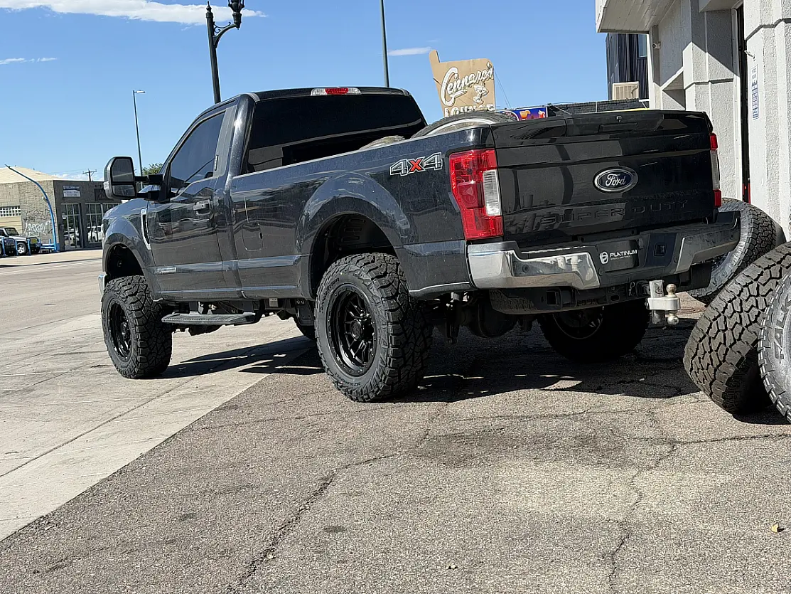 Lock Off-Road Black Rims on 2019 Ford F-250