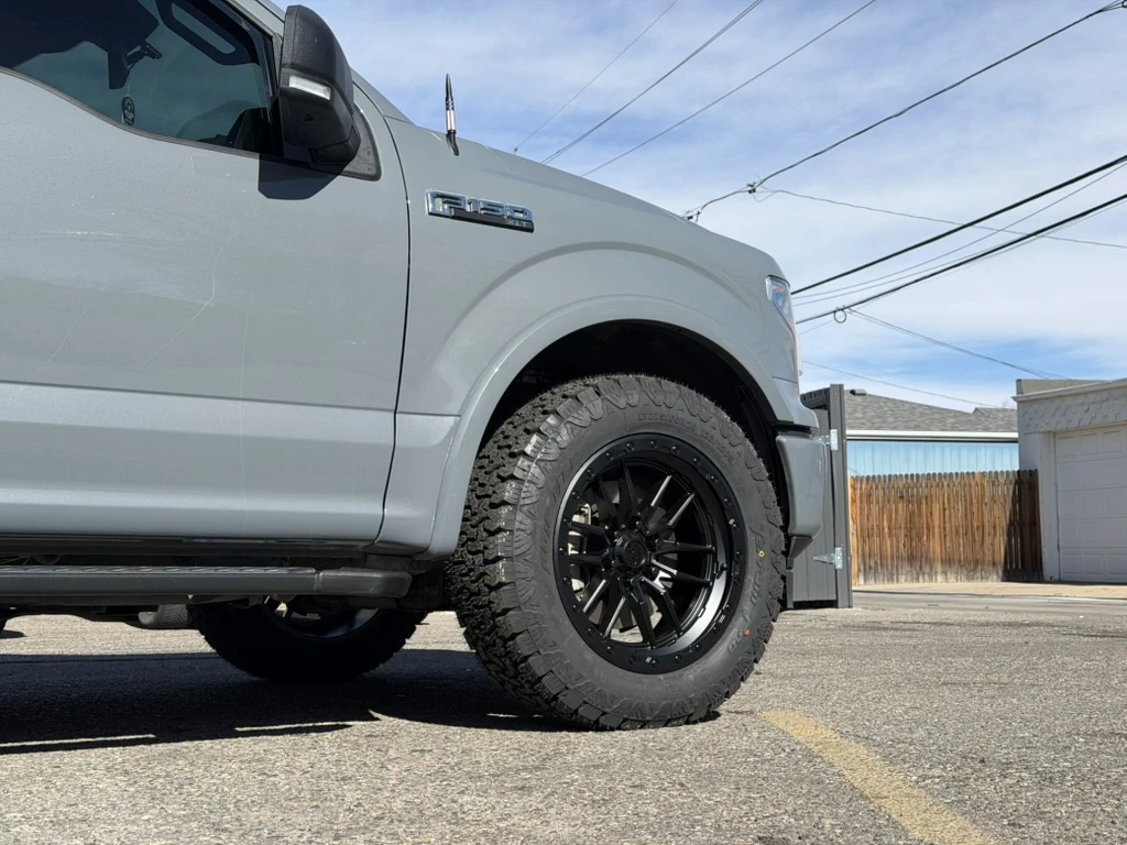 2020 Ford F-150 with Lock Off-Road Krawler Black Wheels