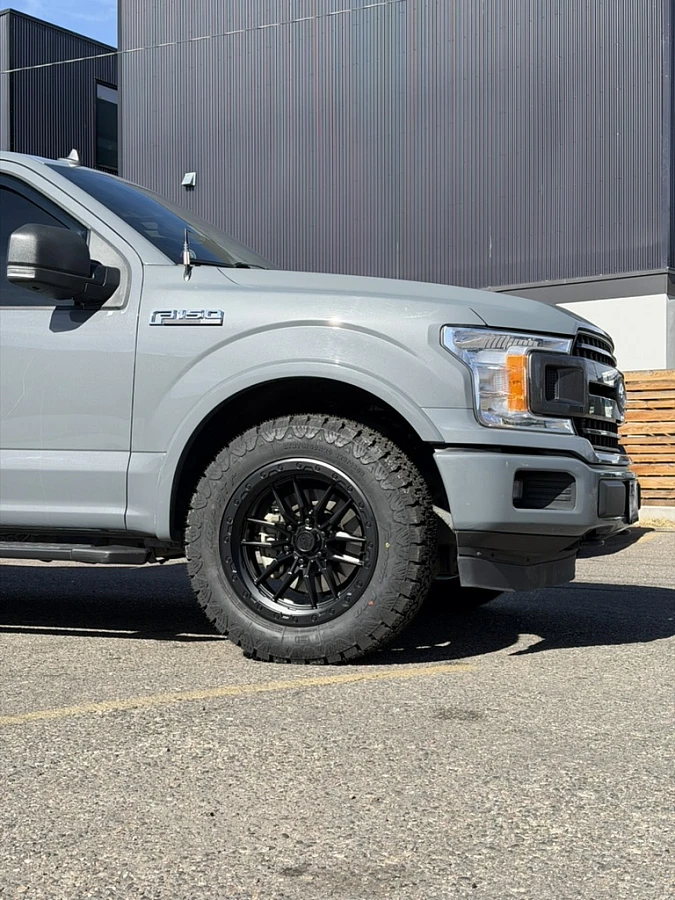 Lock Off-Road Krawler Black Rim on 2020 Ford F-150