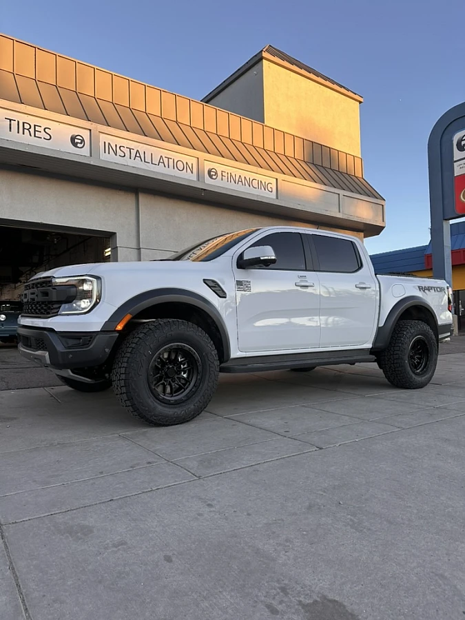 2024 Ford F-150 with Lock Off-Road Krawler Black Rims