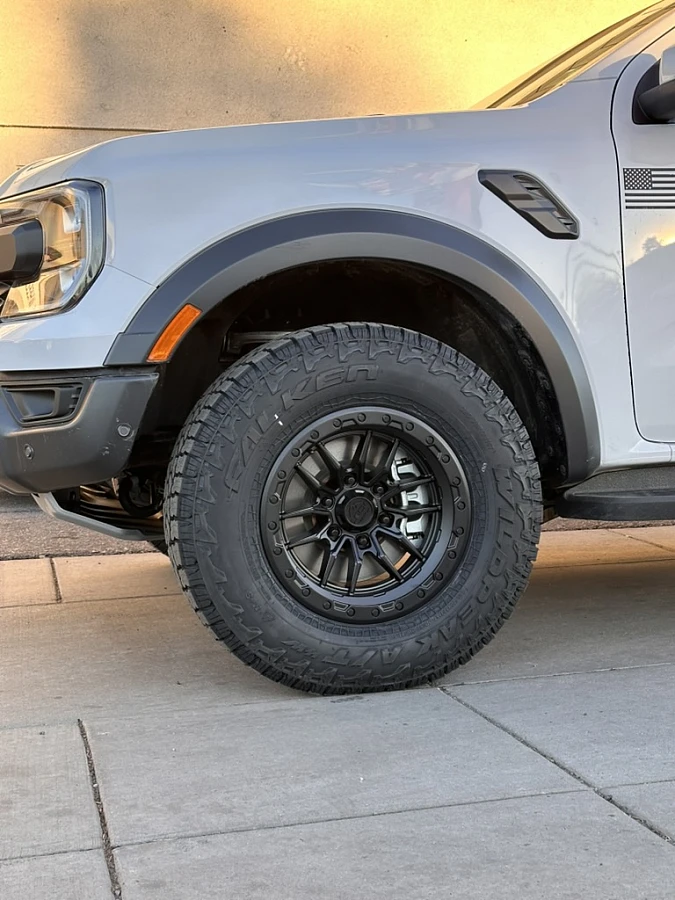 2024 Ford F-150 with Lock Off-Road Krawler Black Wheels