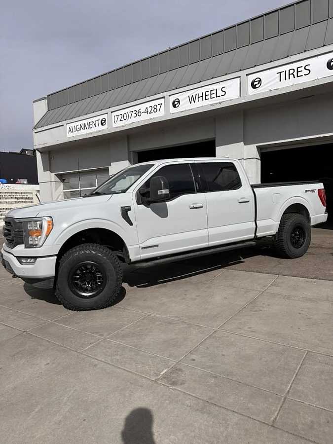 Lock Off-Road Black Krawler Wheel on 2024 Ford F-150