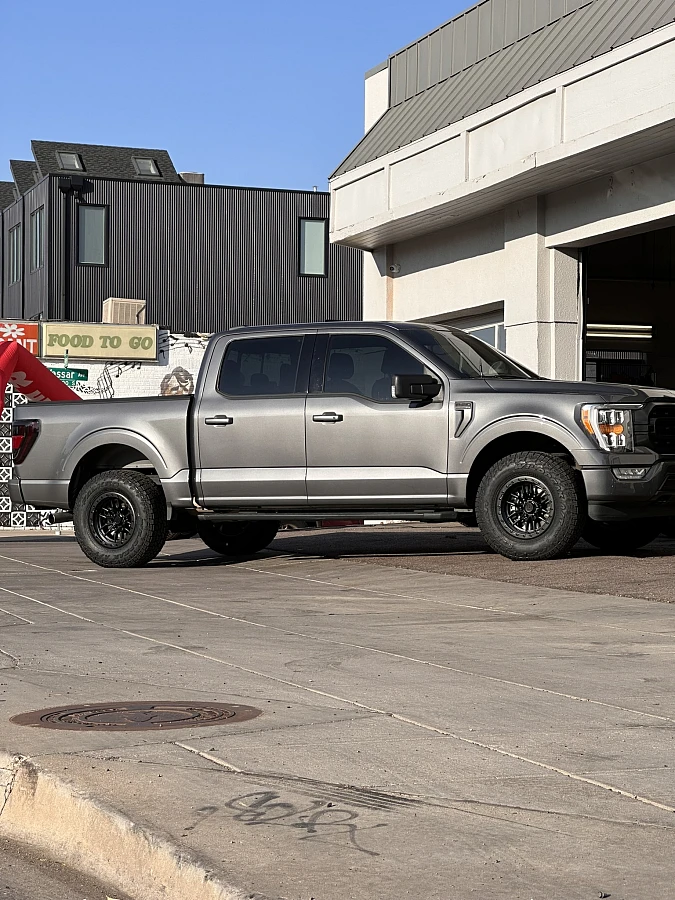 2025 Ford F-150 with Lock Off-Road Krawler Black Wheels
